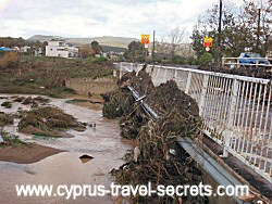 heavy rain in cyprus