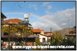 winter rainbow cyprus